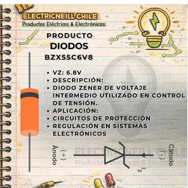 BZX55C6V8 (6.8V)
