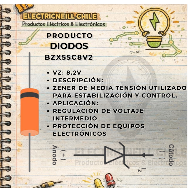BZX55C8V2 (8.2V)