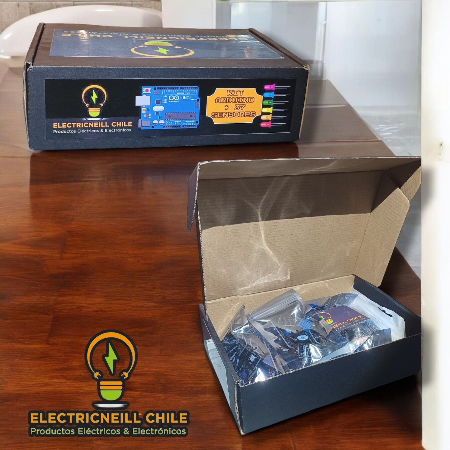 Kit Arduino más 37 sensores de inicio para Arduino compatibles Raspberry Pi