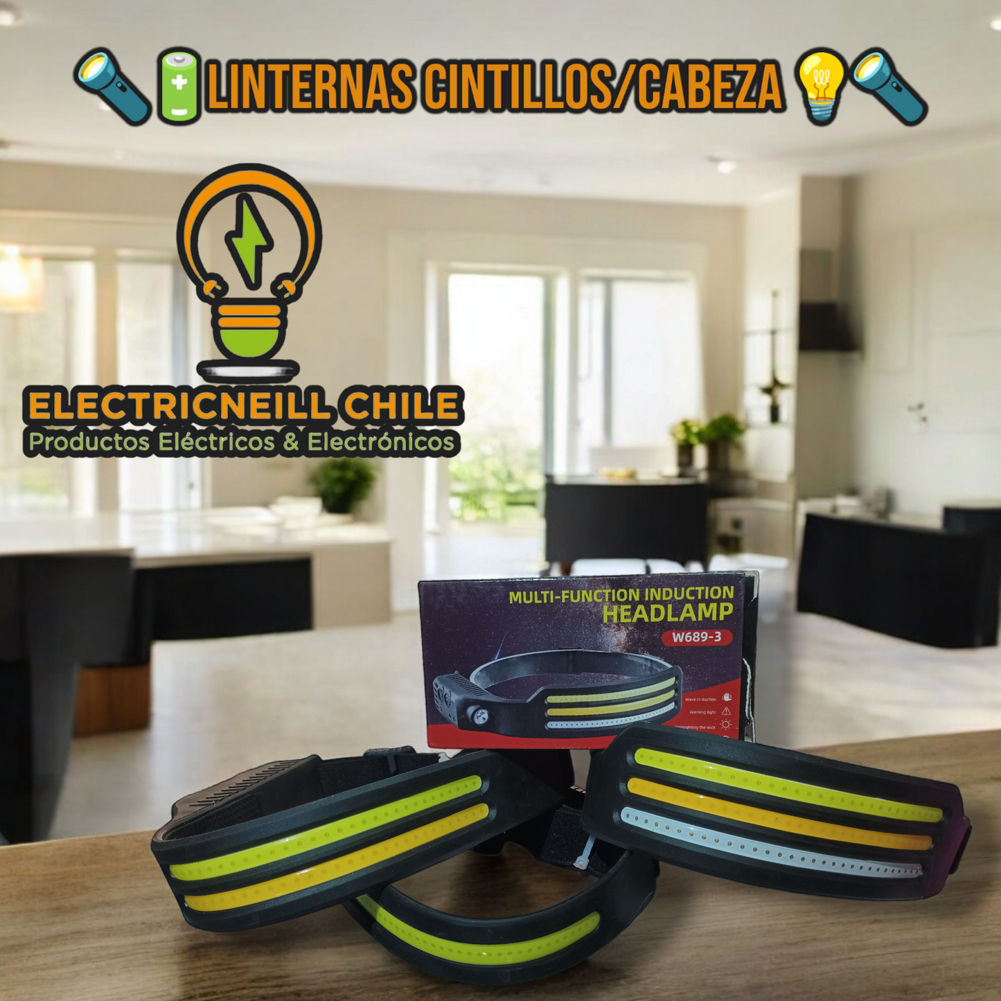 Linterna Cabeza Multiples Modelo
