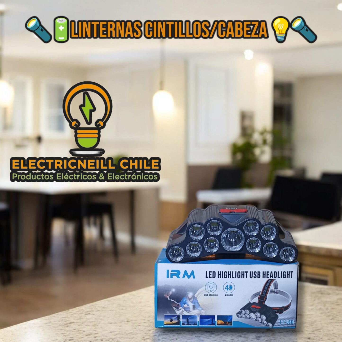 Linterna Cabeza Multiples Modelo