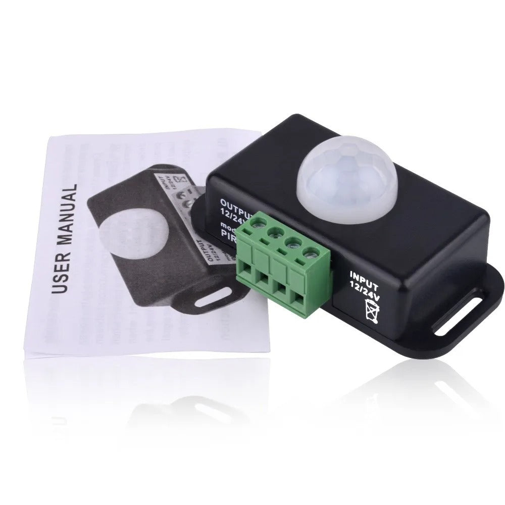 Sensor de Movimiento Control de Iluminación LED 12 o 24v