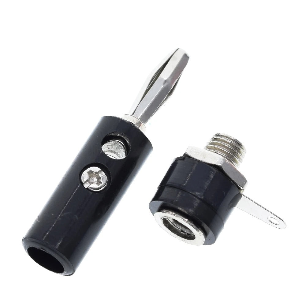 Conectores BananaBanana 4mm