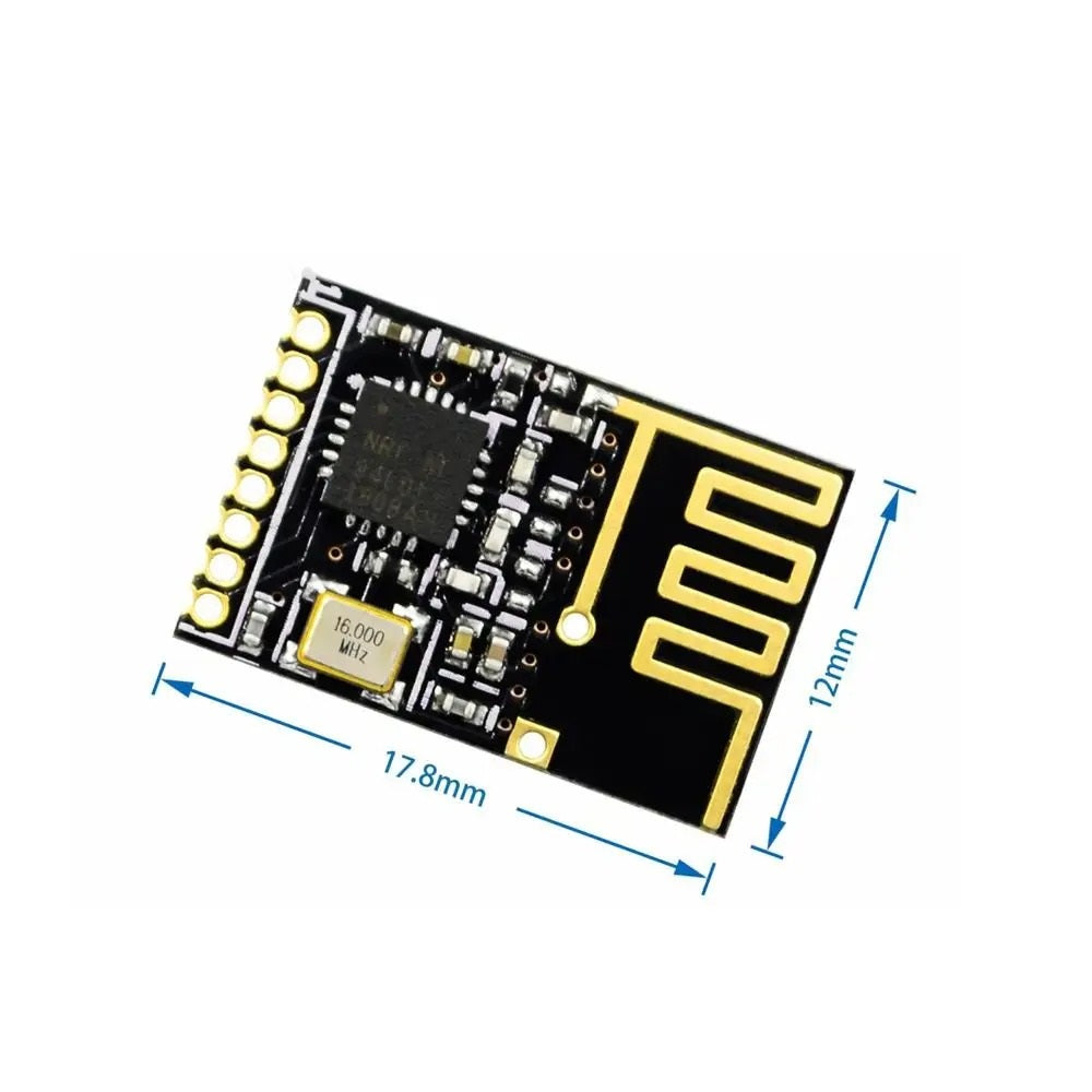 Módulo transceptor inalámbrico NRF24L01 más 2,4 GHz