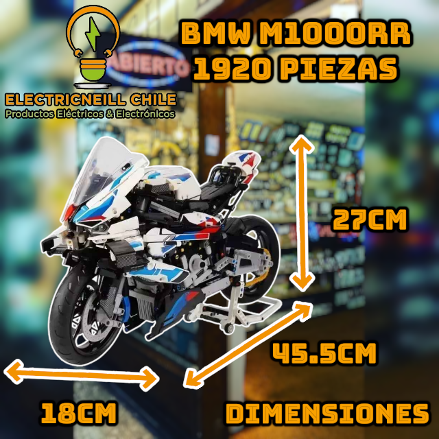 Bloques Armables de Alto Rendimiento Moto Deportiva