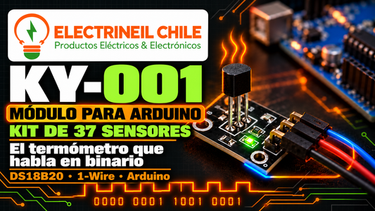 KY-001 DS18B20 con Arduino: guía y proyecto | Electricneill