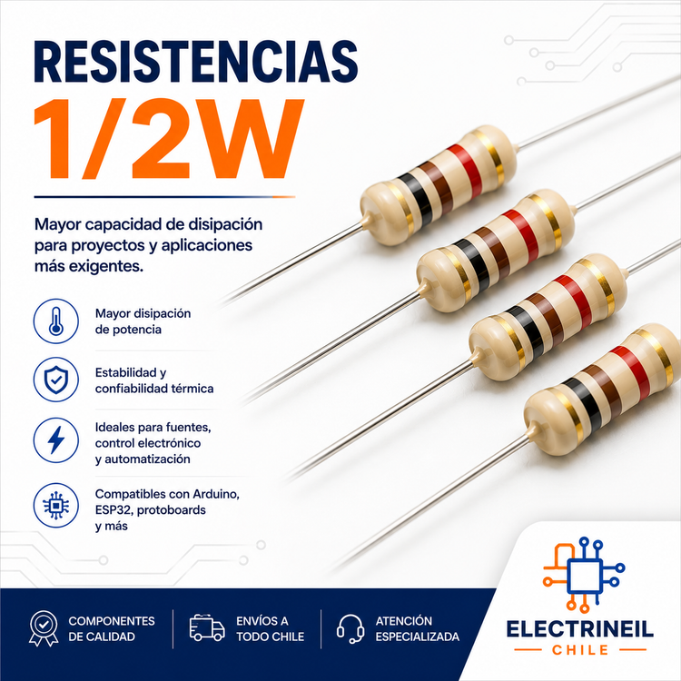 Resistencias 1/2W