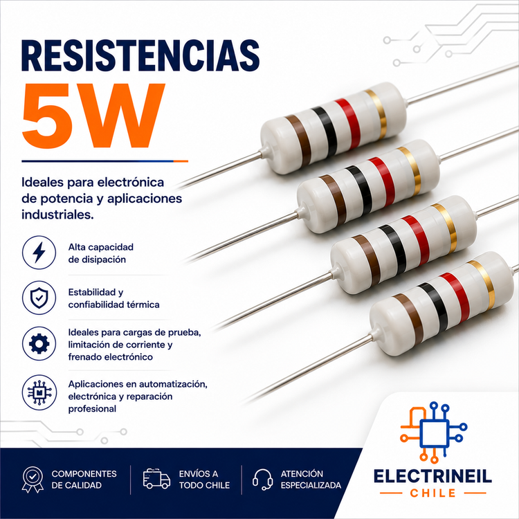 Resistencias 5W