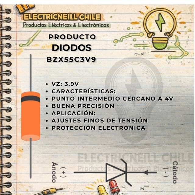 BZX55C3V9 (3.9V)