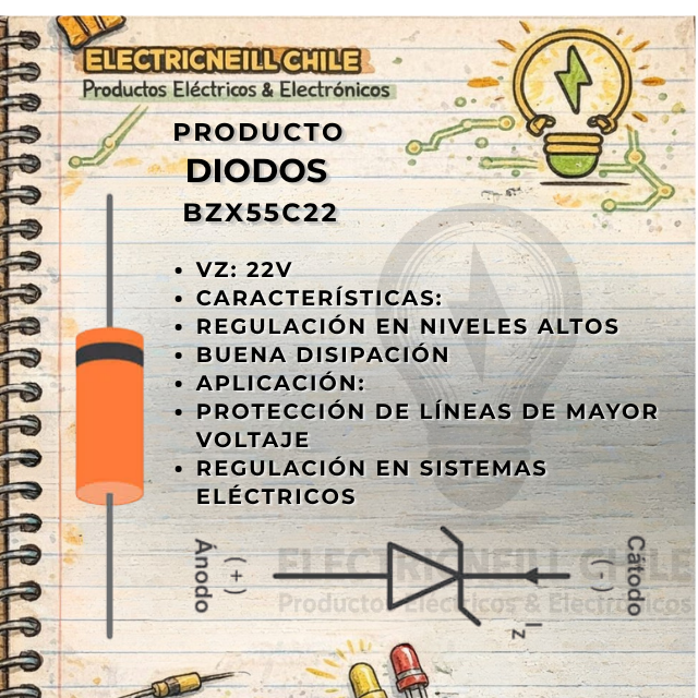 BZX55C22 (22V)