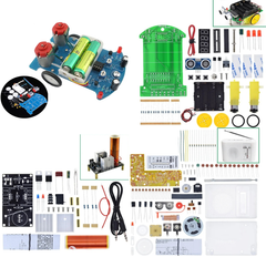 Kit PCB para armar y soldar – auto robot, bobina Tesla o radio AM/FM