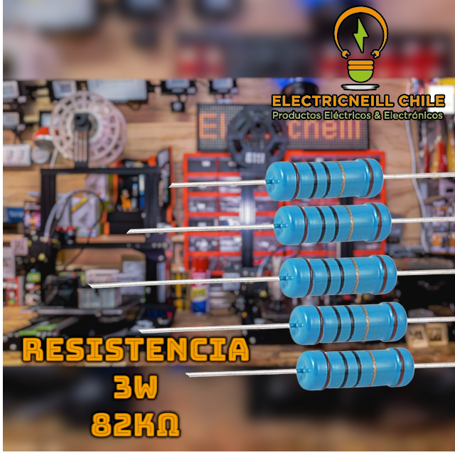 Kit Completo de Resistencias de Película de Carbono 3W [1KΩ - 820KΩ] — Envío GRATIS sobre $24.990