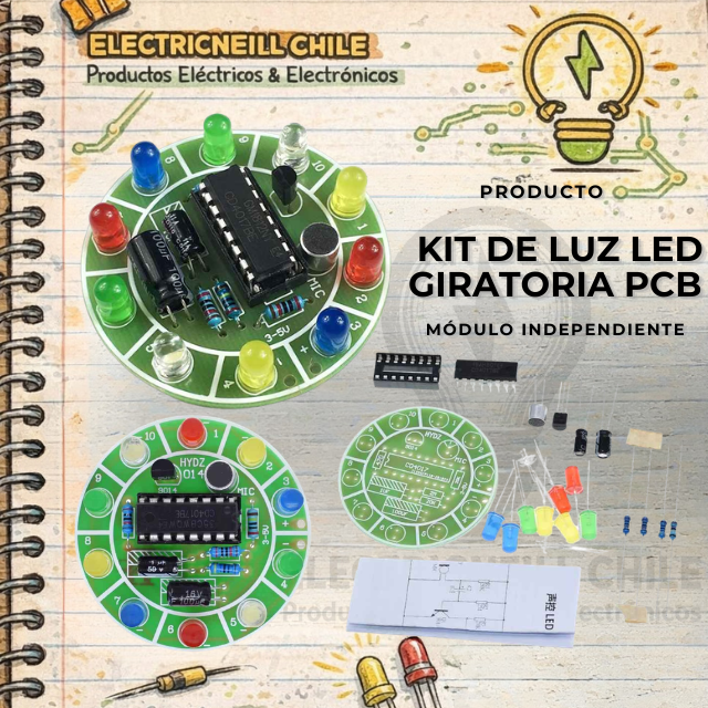 Kits Electrónicos PCB para Aprender Electrónica y Soldadura