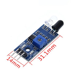 Sensor infrarrojo IR para Arduino – evitador de obstáculos o TCRT5000