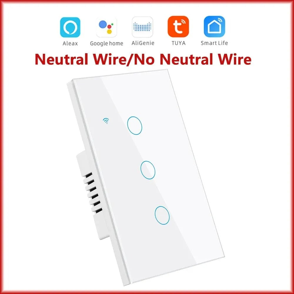 Interruptores 1 2 y 3 módulos wifi Tuya