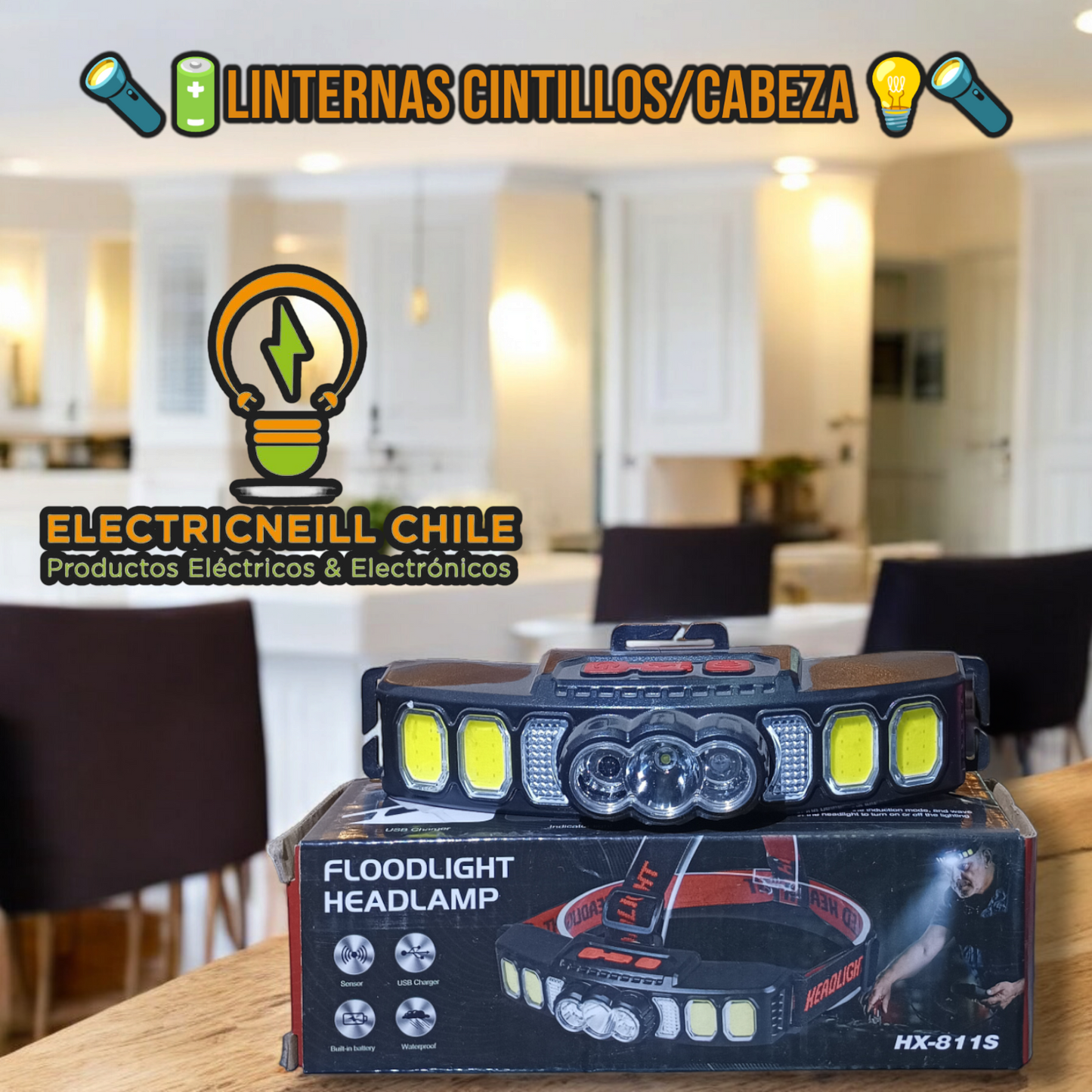 Linterna Cabeza Multiples Modelo