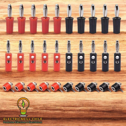 Conectores BananaBanana 4mm