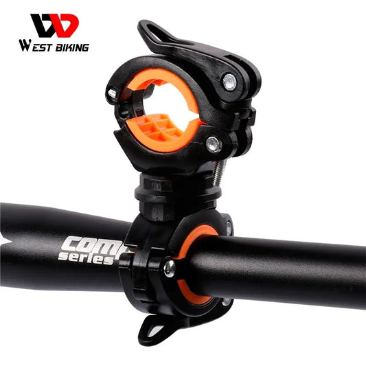 WEST BIKING-Soporte de luz multifuncional para bicicleta