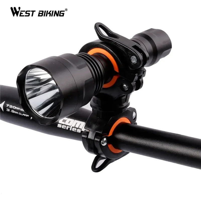WEST BIKING-Soporte de luz multifuncional para bicicleta