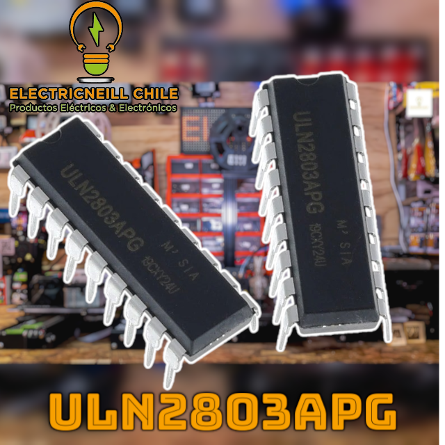 ULN2803 Darlington - Controla Relés, Motores y LEDs con Facilidad— Envío GRATIS sobre $24.990