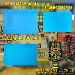 Carpeta de silicona para soldar y reparar, resiste 500 °C