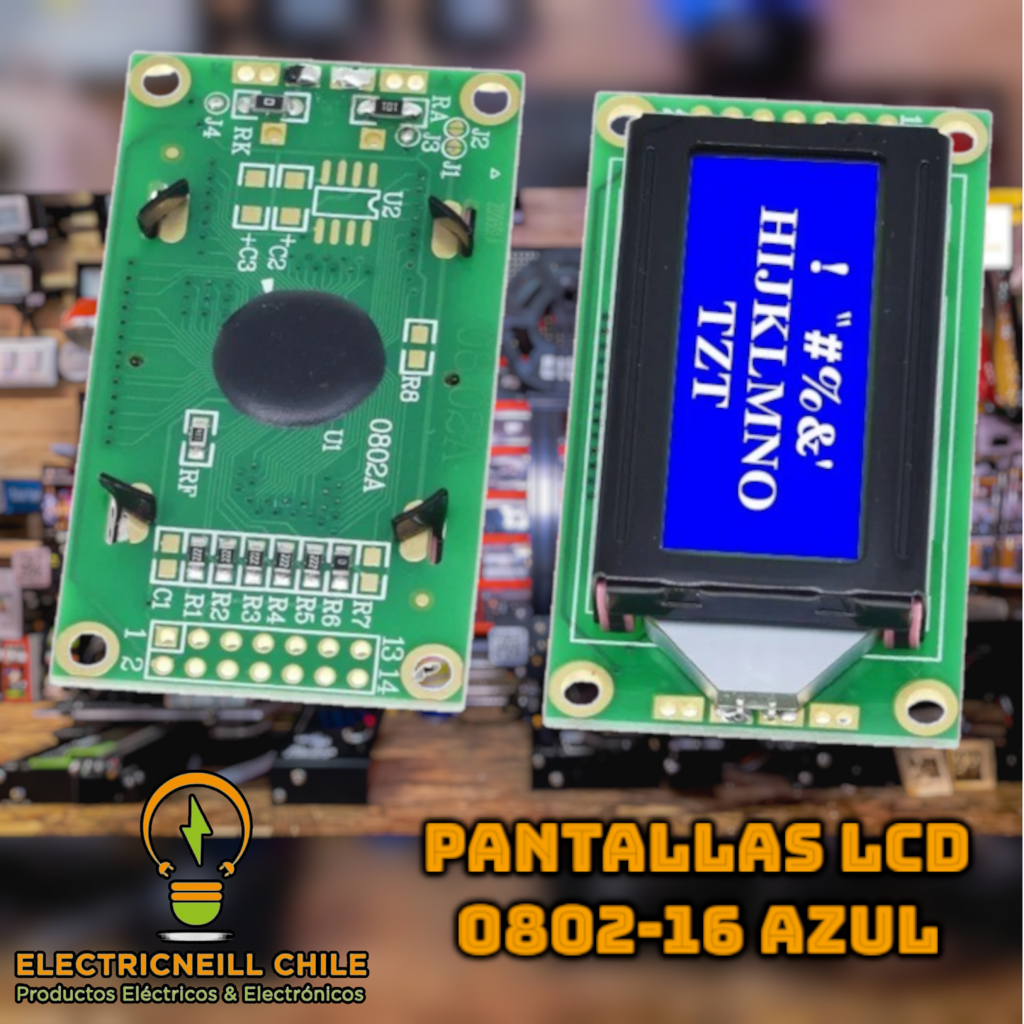 Pantallas LCD 1602, 2004 y 12864 – Compatibles con Arduino, ESP32, PIC y más