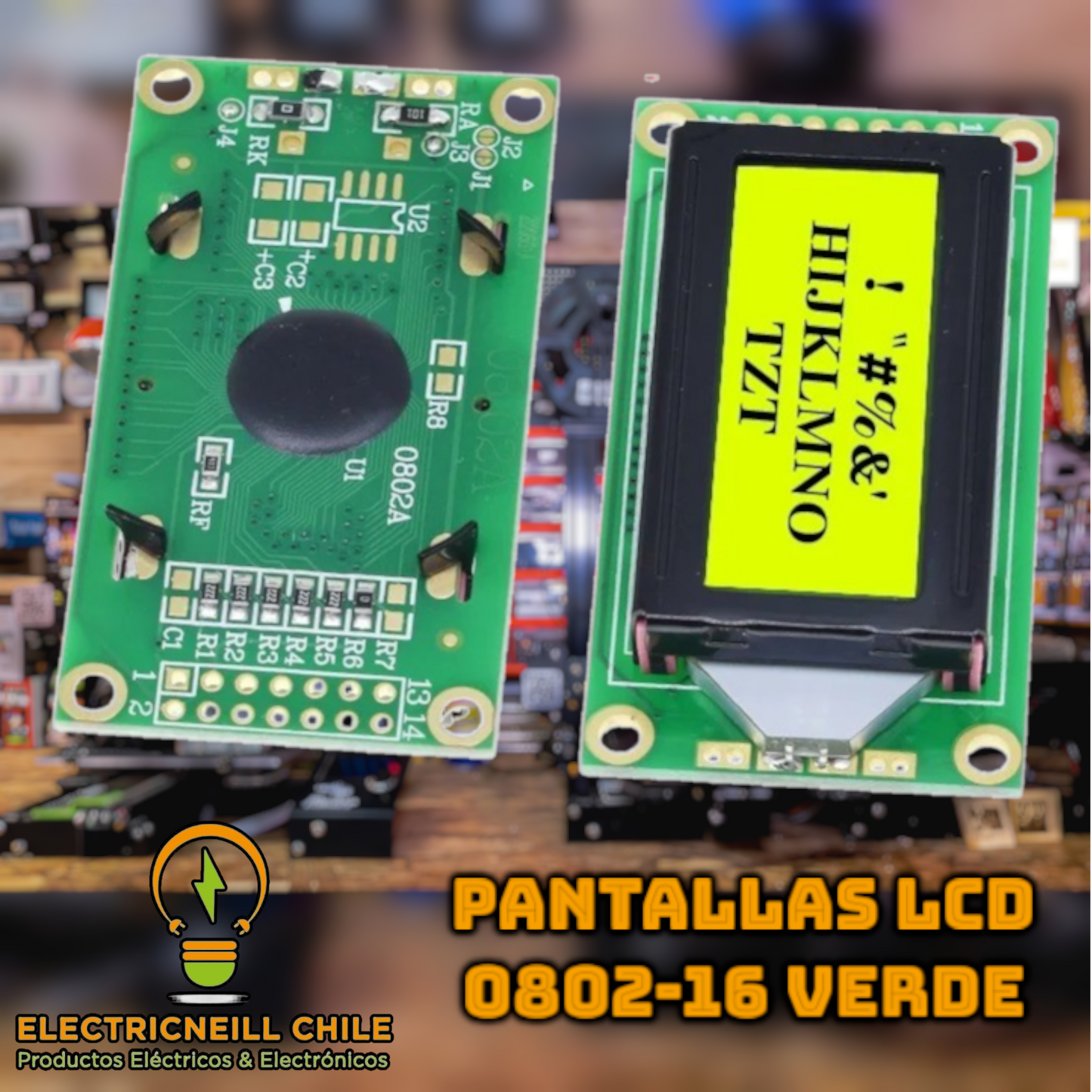 Pantallas LCD 1602, 2004 y 12864 – Compatibles con Arduino, ESP32, PIC y más