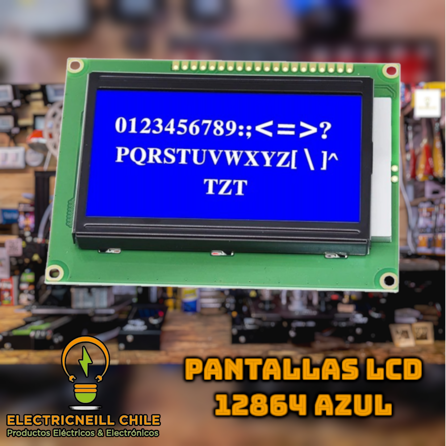 Pantallas LCD 1602, 2004 y 12864 – Compatibles con Arduino, ESP32, PIC y más