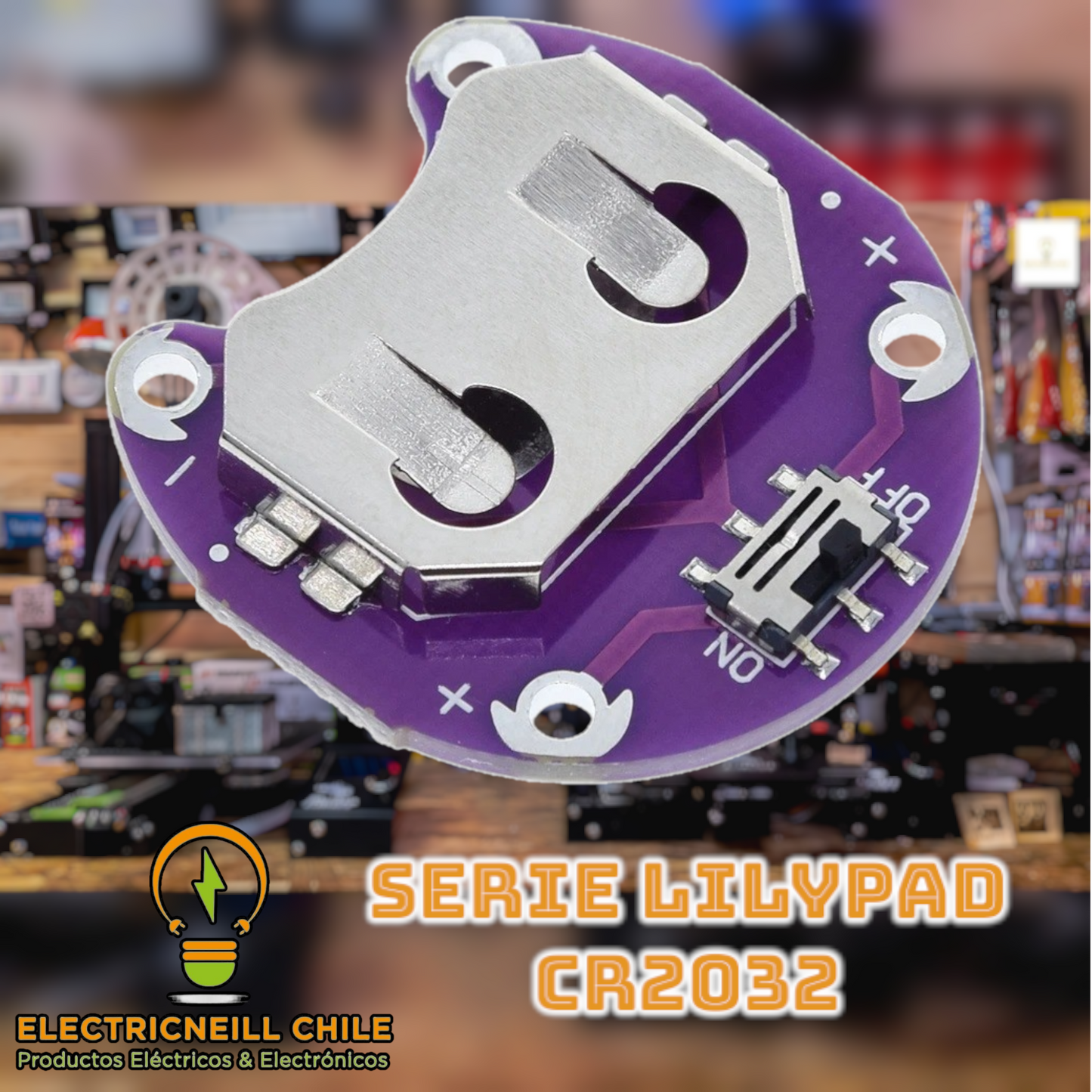 Placa de desarrollo LilyPad – Electrónica portátil y textil