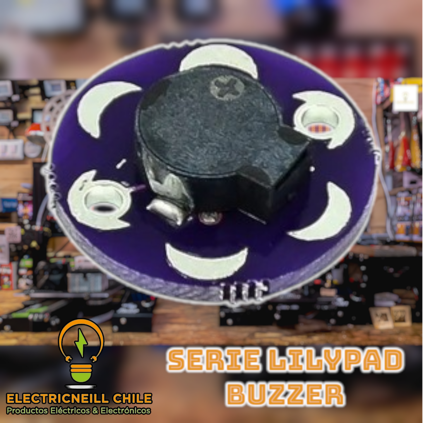 Placa de desarrollo LilyPad – Electrónica portátil y textil