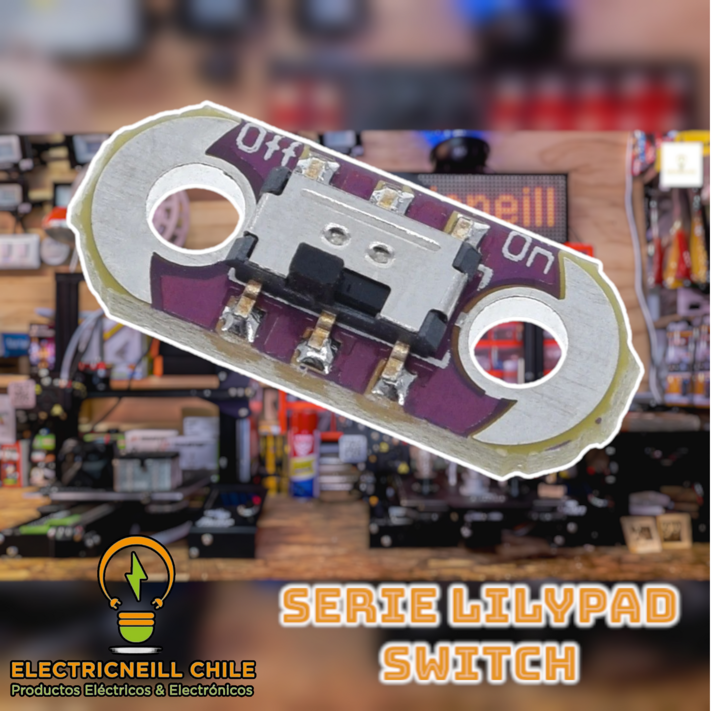 Placa de desarrollo LilyPad – Electrónica portátil y textil