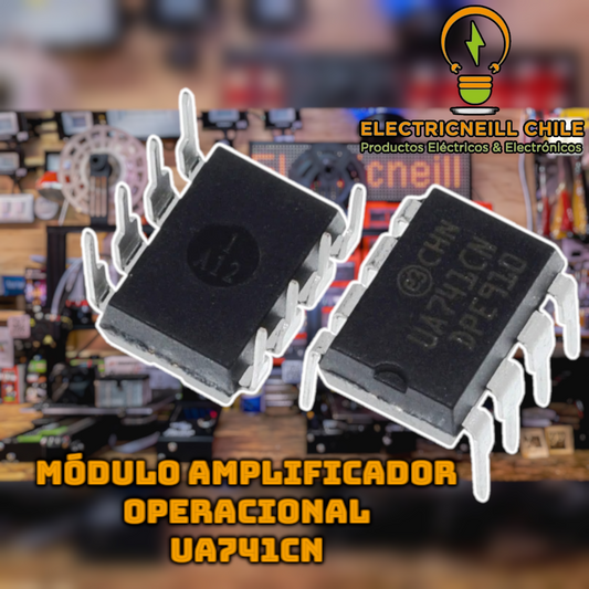 Módulo Amplificador Operacional UA741CN / UA741 / LM741 – Regulador de Tensión