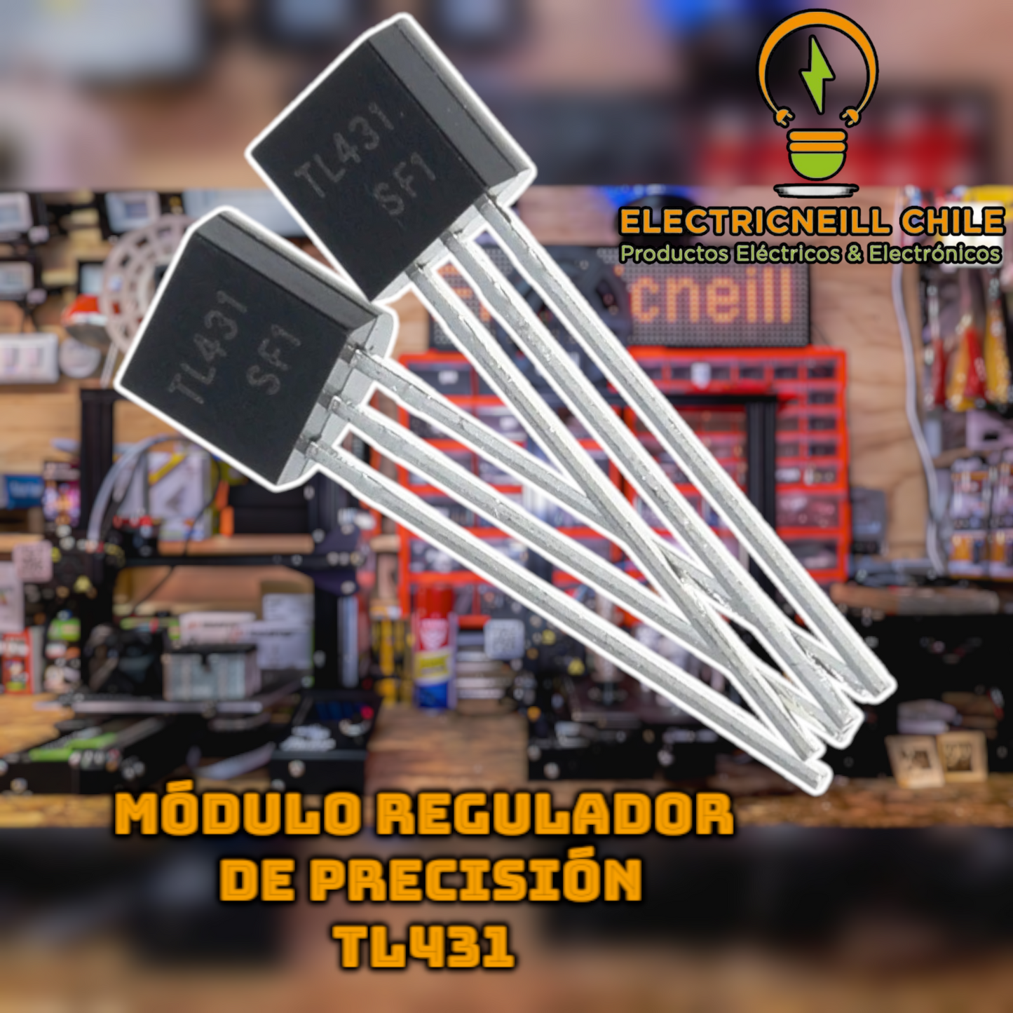 Módulo Regulador de Precisión TL431 / TL431A – Referencia de Voltaje Ajustable