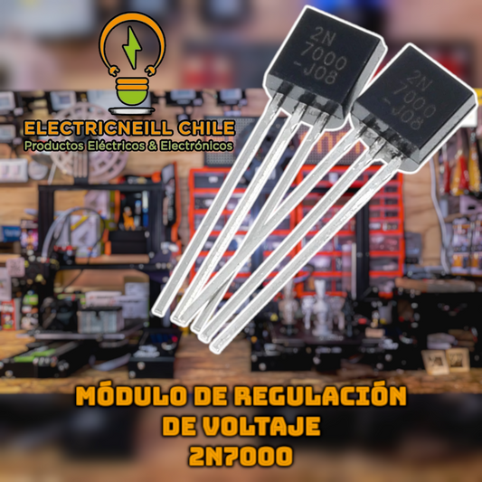 Módulo de Regulación de Voltaje 2N7000 – 200 mA / 60 V