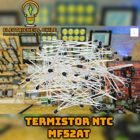 Termistor NTC MF52AT – Varias Resistencias (1K a 100K Ohm) – 5% – B3950