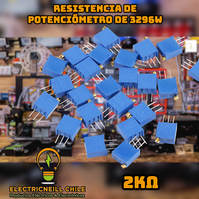 Potenciómetros 3296W Multivuelta