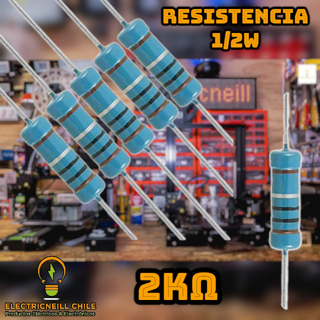 Kit de Resistencias de Película de Carbono 1/2W [1.2KΩ - 100KΩ]