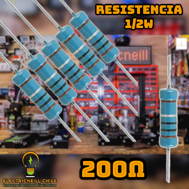 Kit de Resistencias de Película de Carbono 1/2W [120Ω - 1KΩ]