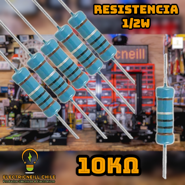 Kit de Resistencias de Película de Carbono 1/2W [1.2KΩ - 100KΩ]