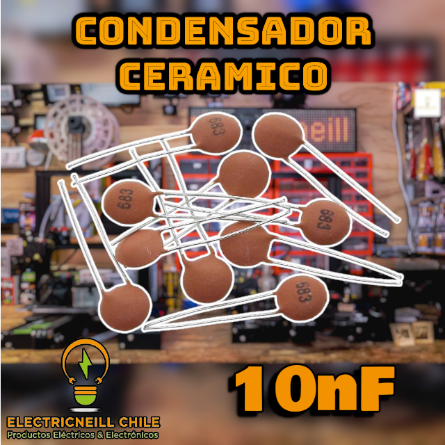 Pack x5 Condensadores Cerámicos [1 nF – 100 nF] [50 V]