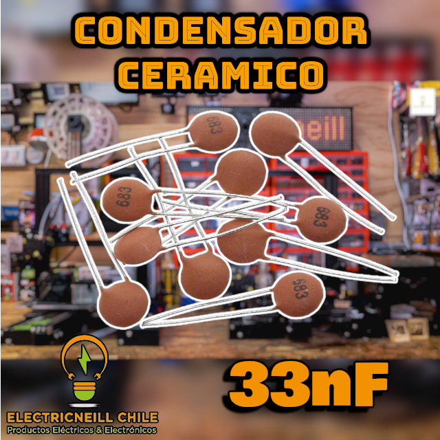 Pack x5 Condensadores Cerámicos [1 nF – 100 nF] [50 V]