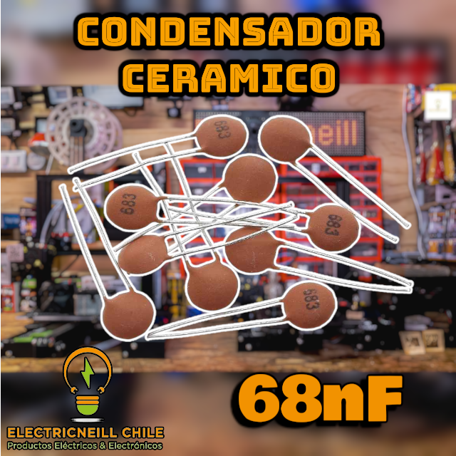 Pack x5 Condensadores Cerámicos [1 nF – 100 nF] [50 V]