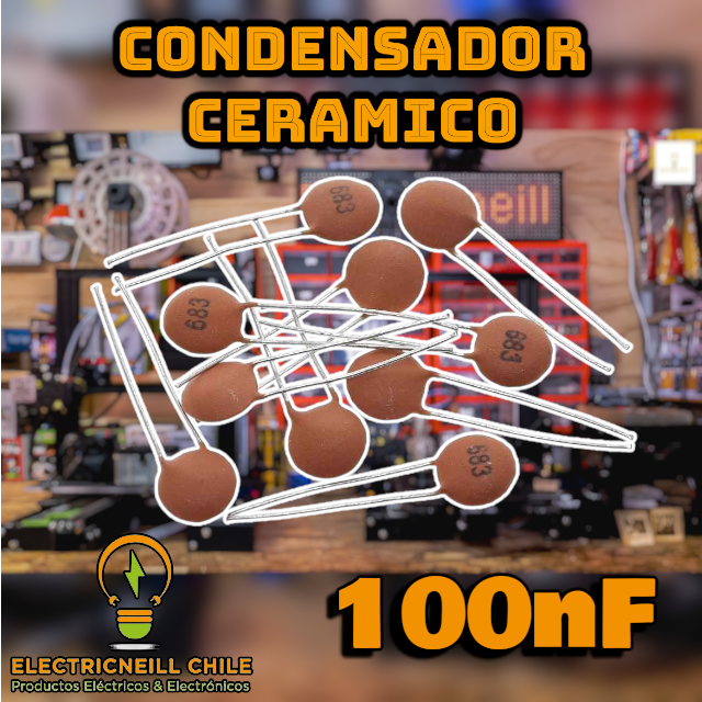 Pack x5 Condensadores Cerámicos [1 nF – 100 nF] [50 V]