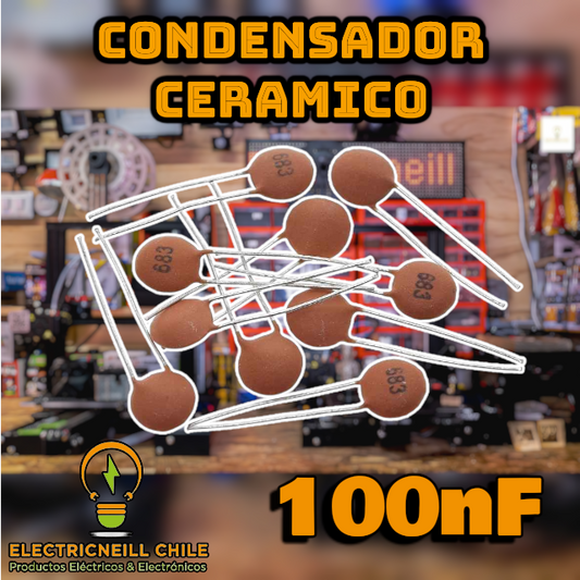 Pack x5 Condensadores Cerámicos [1 nF – 100 nF] [50 V]