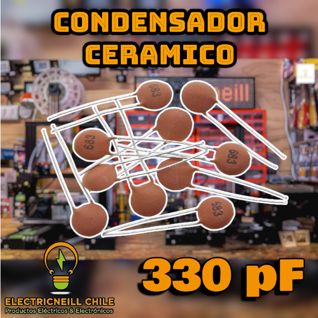 Set x5 Condensadores Cerámicos Multivalor [2 pF – 470 pF]