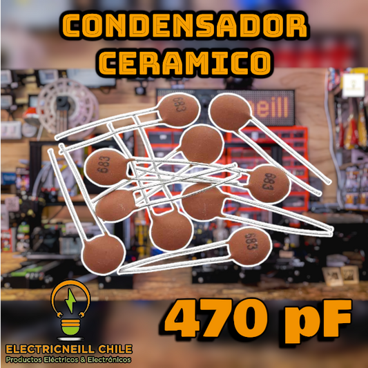 Set x5 Condensadores Cerámicos Multivalor [2 pF – 470 pF]