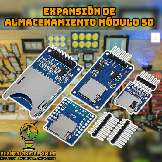 Módulos Lectores de Tarjeta SD / MicroSD para Arduino, ESP8266, ESP32 y Raspberry Pi