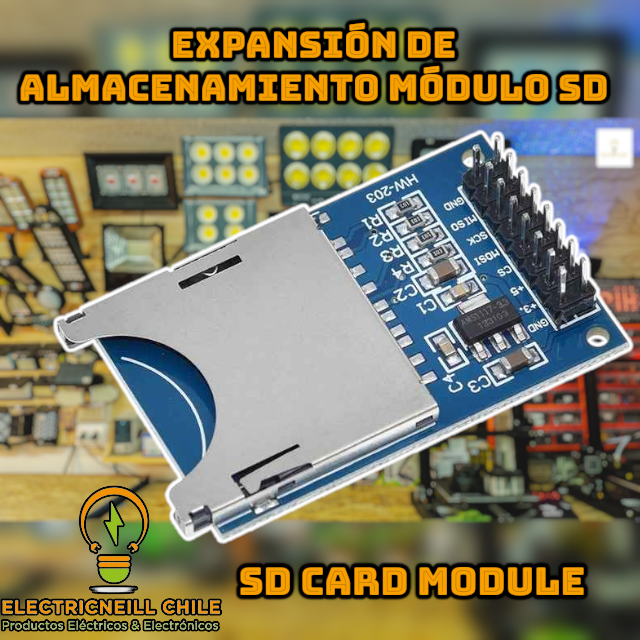 Módulos Lectores de Tarjeta SD / MicroSD para Arduino, ESP8266, ESP32 y Raspberry Pi