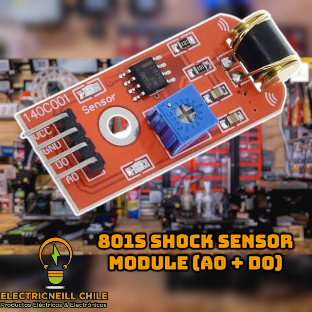 Módulos de Interruptor de Vibración Altamente Sensible – Analógico / Digital