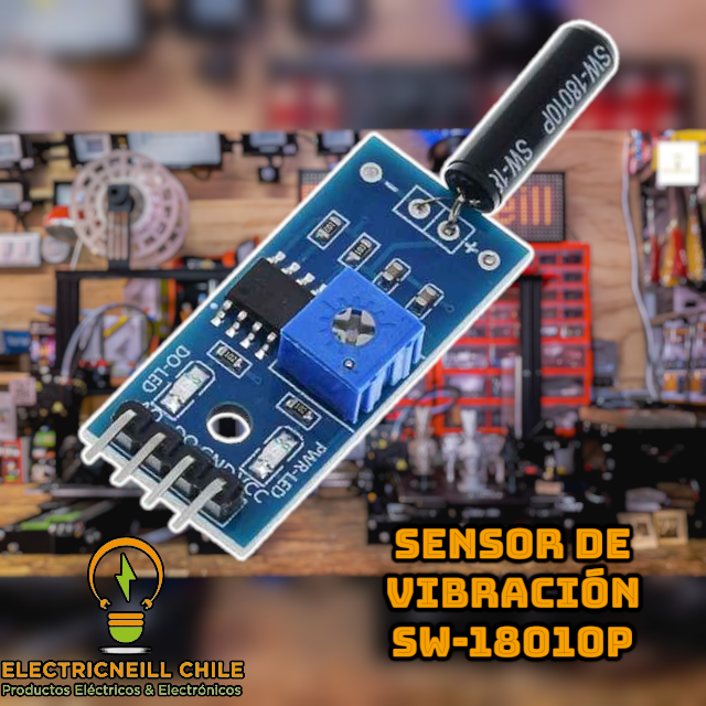 Módulos de Interruptor de Vibración Altamente Sensible – Analógico / Digital